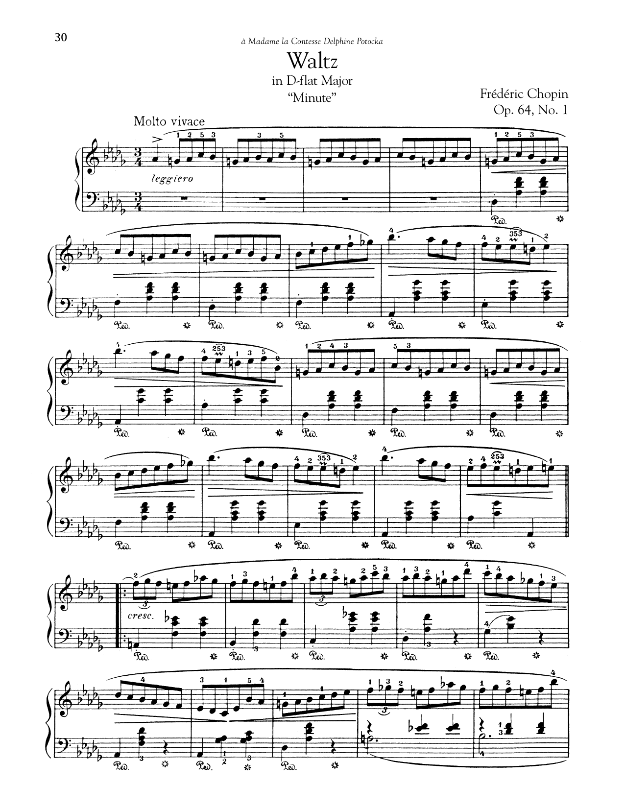Product picture to: Waltz In D-Flat Major (Minute Waltz), Op. 64, No. 1