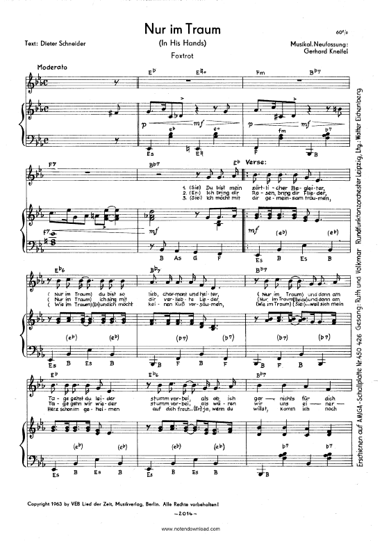 Produktbild zu: Nur im TraumRuth Brandin u Volkmar Böhm