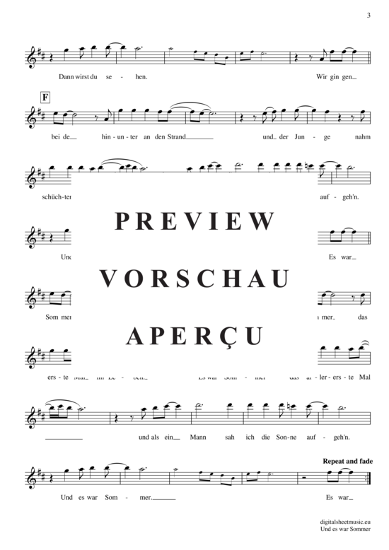 Product gallery: Page 4 of 4 Und es war Sommer , Maffay, Peter, Alto Saxophone