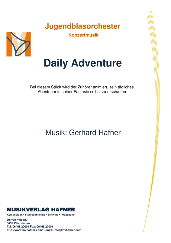 Product picture to: Daily AdventureGerhard Hafner