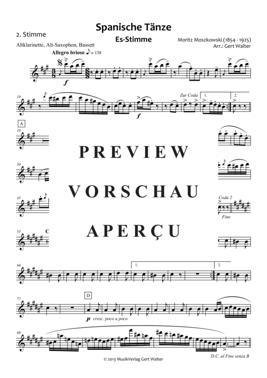 Produktgalerie: Seite 15 von 21 Spanische Tänze Opus 12 , , (Quintett flexible Besetzung)