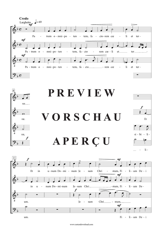 Product gallery: Page 9 of 21 Messe , , (Mixed choir SAATB)