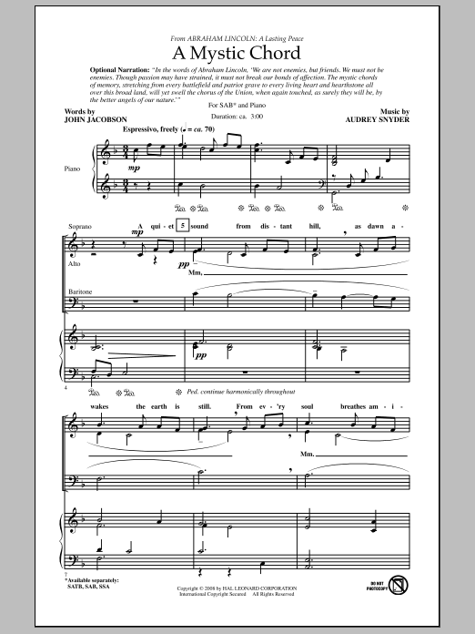 Produktbild zu: A Mystic Chord