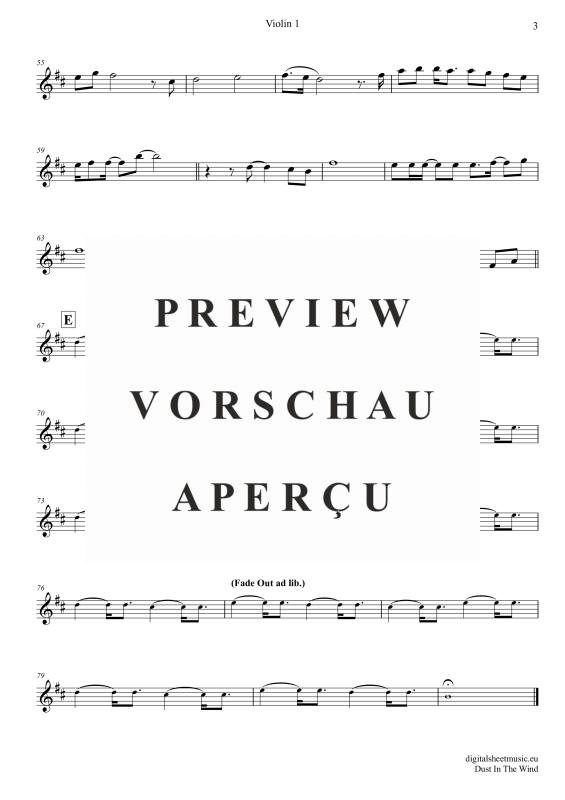 Product gallery: Page 10 of 11 Dust In The Wind, Kansas, (violin trio + piano)