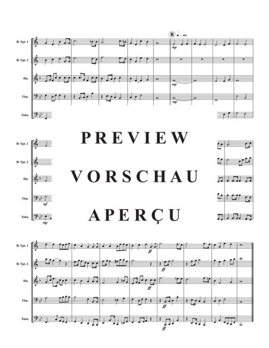 Produktgalerie: Seite 3 von 8 Low in the Grave He Lay , , (Blechbläser-Quintett)