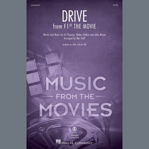 Produktbild zu: Drive (from F1 The Movie) (arr. Mac Huff)