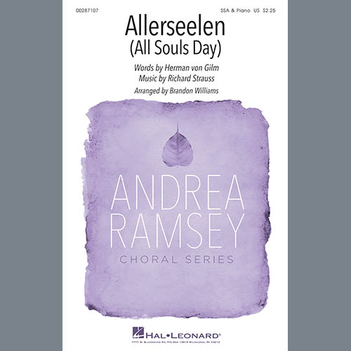 Produktbild zu: Allerseelen (arr. Brandon Williams)