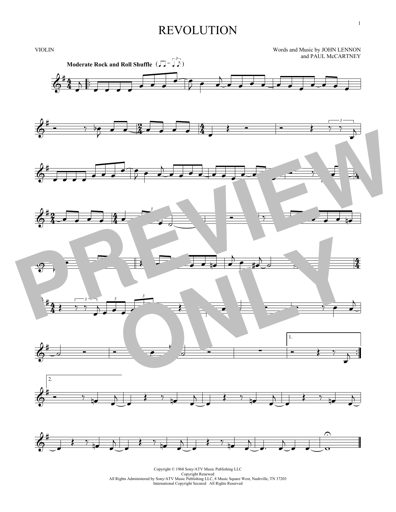 Product gallery: Page 1 of 1 Revolution, The Beatles