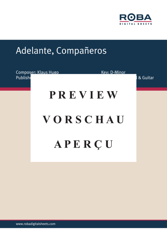 Product gallery: Page 2 of 4 Adelante, Compa&ntilde eros , , Piano and Voice