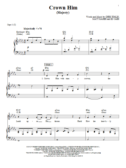 Produktbild zu: Crown Him (Majesty)