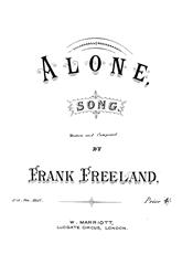 Produktbild zu: Alone