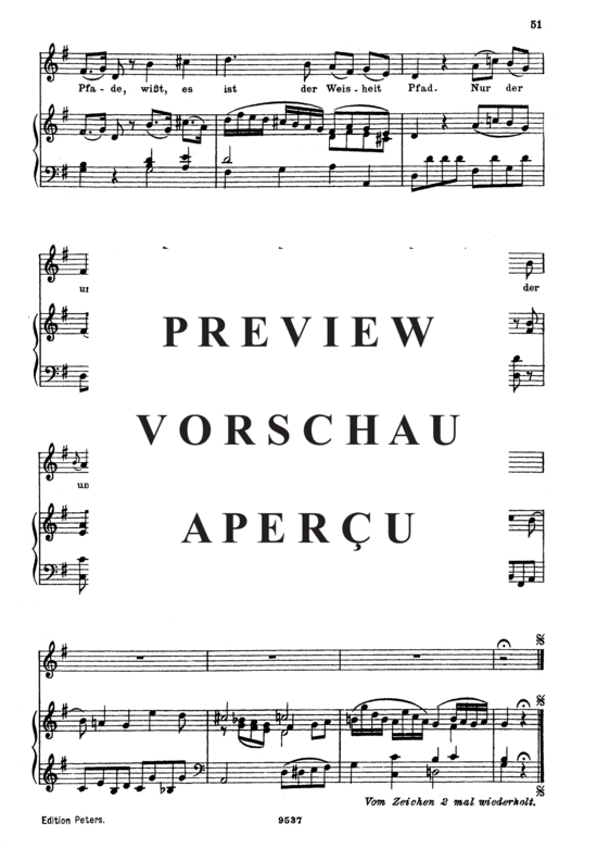 Product gallery: Page 3 of 3 Gesellenreise K.468, , Medium Voice and Piano