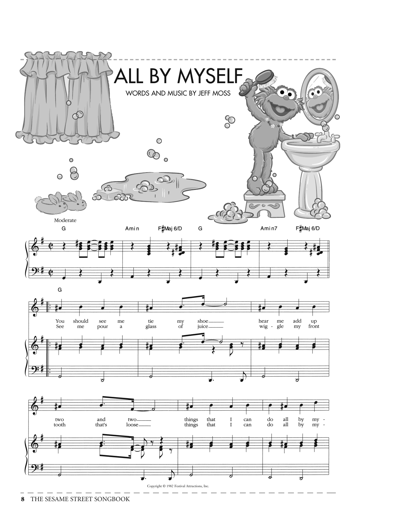 Produktbild zu: All By Myself (from Sesame Street)