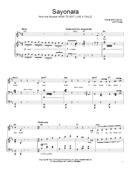 Produktbild zu: Sayonara