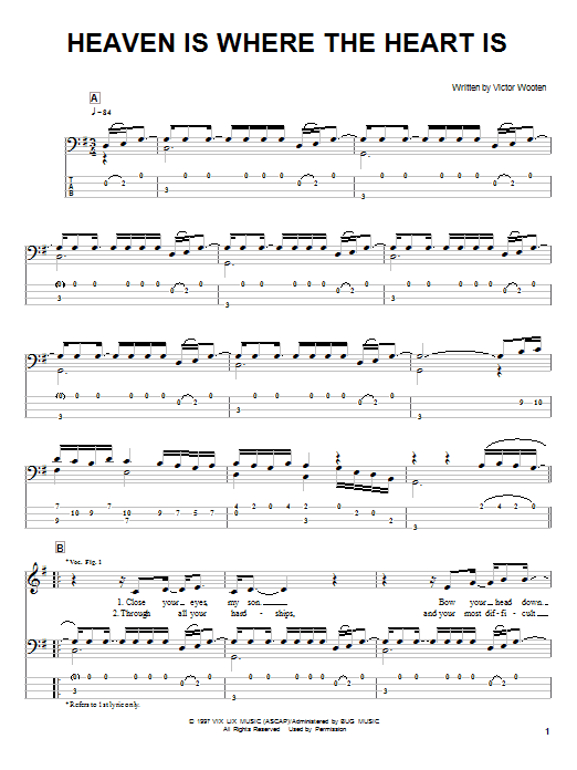 Produktgalerie: Seite 1 von 1 Heaven Is Where The Heart Is, Victor Wooten, E-Bass