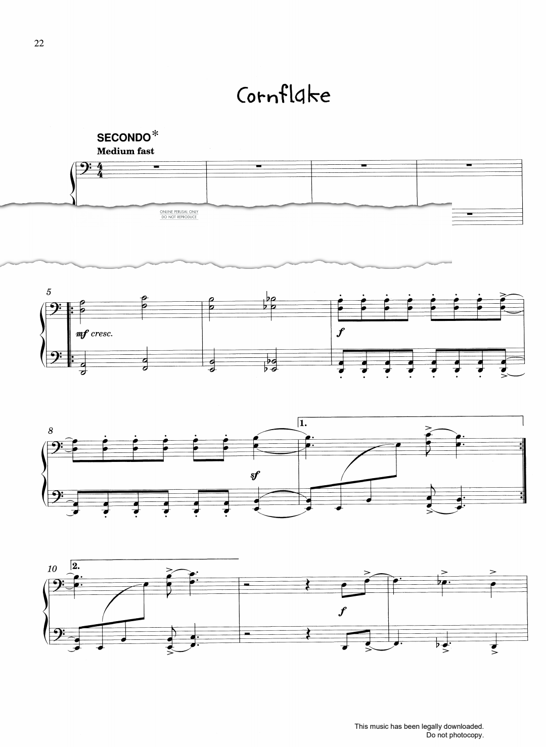 Produktgalerie: Seite 1 von 1 Cornflake, Daryl Runswick, Klavier