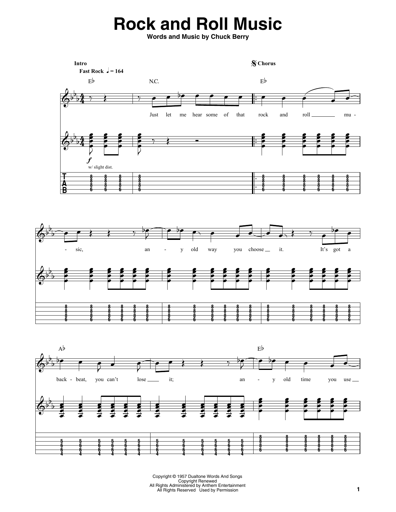 Produktbild zu: Rock And Roll Music