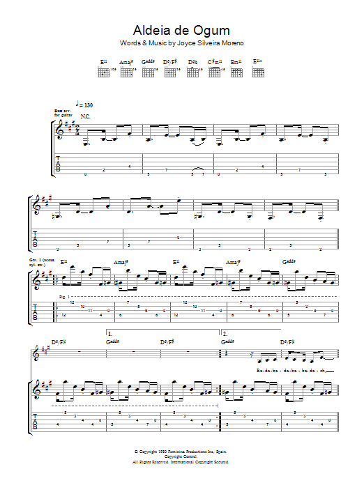 Produktgalerie: Seite 1 von 1 Aldeia De Ogum, Joyce Silveira Moreno, Gitarre