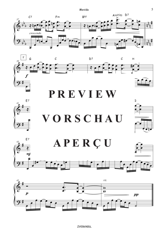 Product gallery: Page 6 of 6 Movida , , Piano Solo