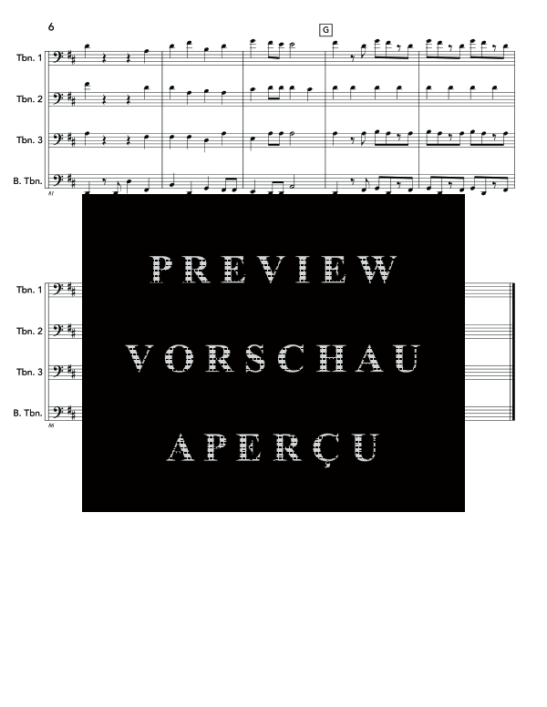 Product gallery: Page 10 of 11 Hallelujah Chorus, , (Trombone quartet)