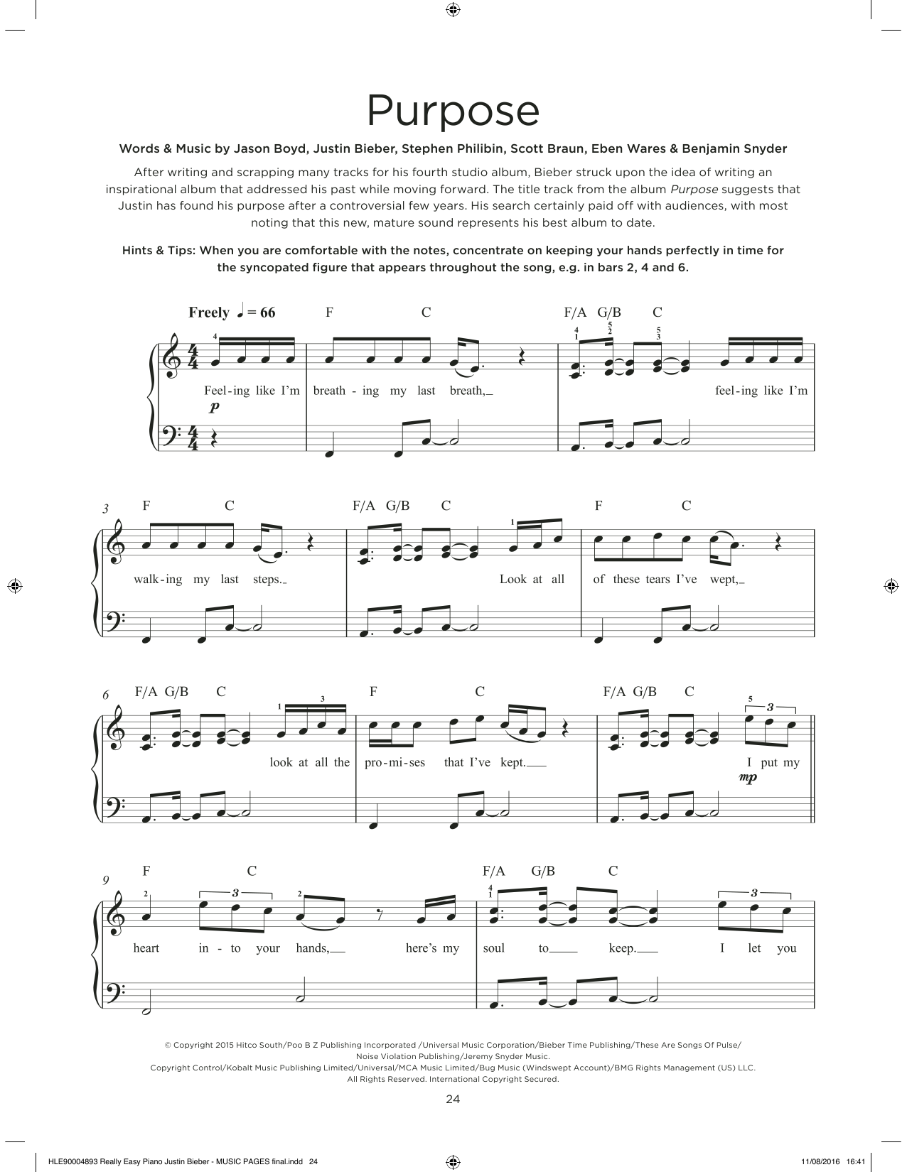 Produktbild zu:  Purpose - Justin Bieber