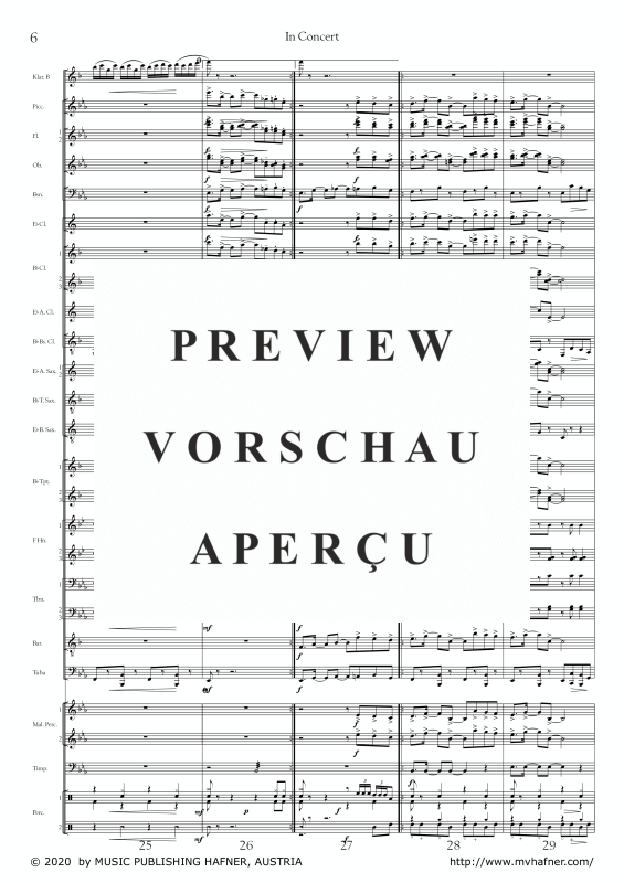 Product gallery: Page 11 of 11 In Concert, , (large wind orchestra)