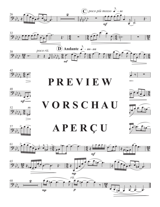 Product gallery: Page 11 of 11 De Profundis , , (tuba + piano)