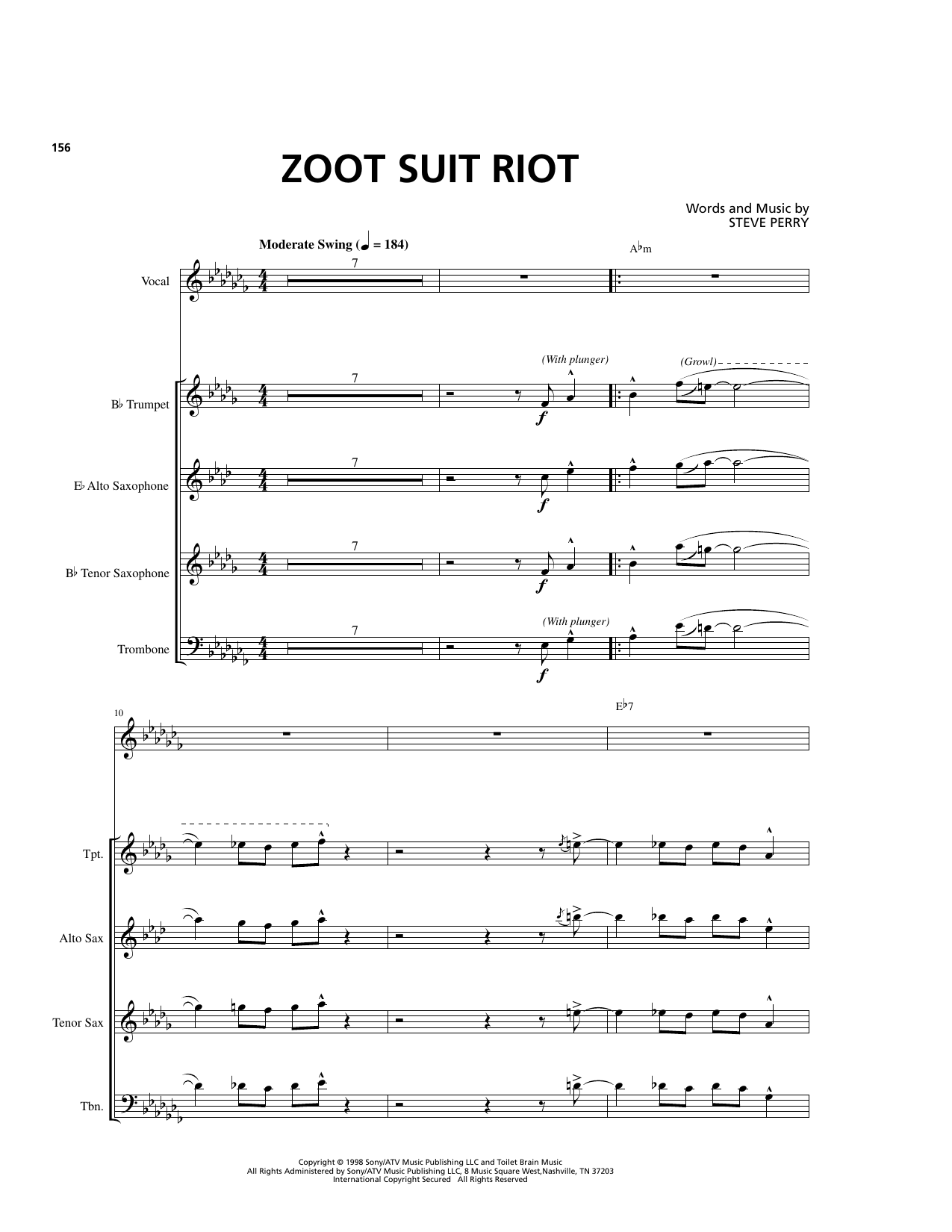 Product gallery: Page 1 of 1 Zoot Suit Riot, Cherry Poppin' Daddies