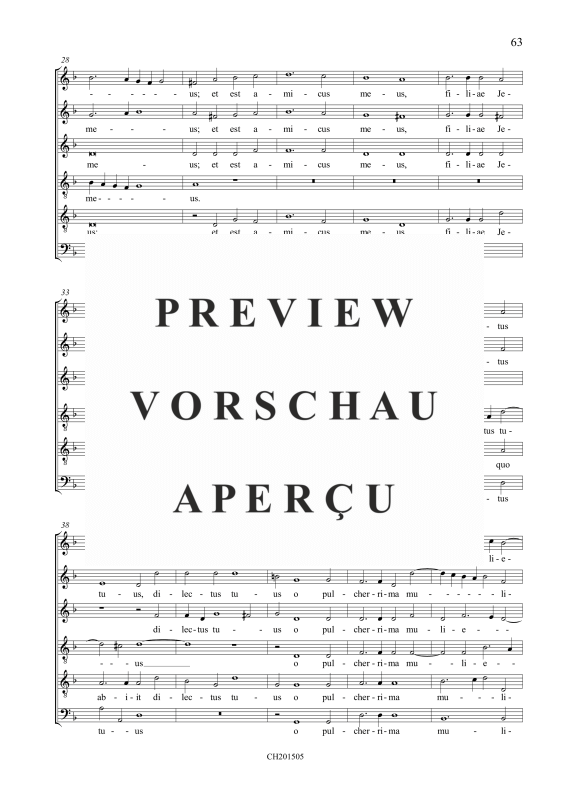 Produktgalerie: Seite 9 von 11 Vadam et circuibo / Qualis est dilectus tuus, , Gemischter Chor 6-stimmig