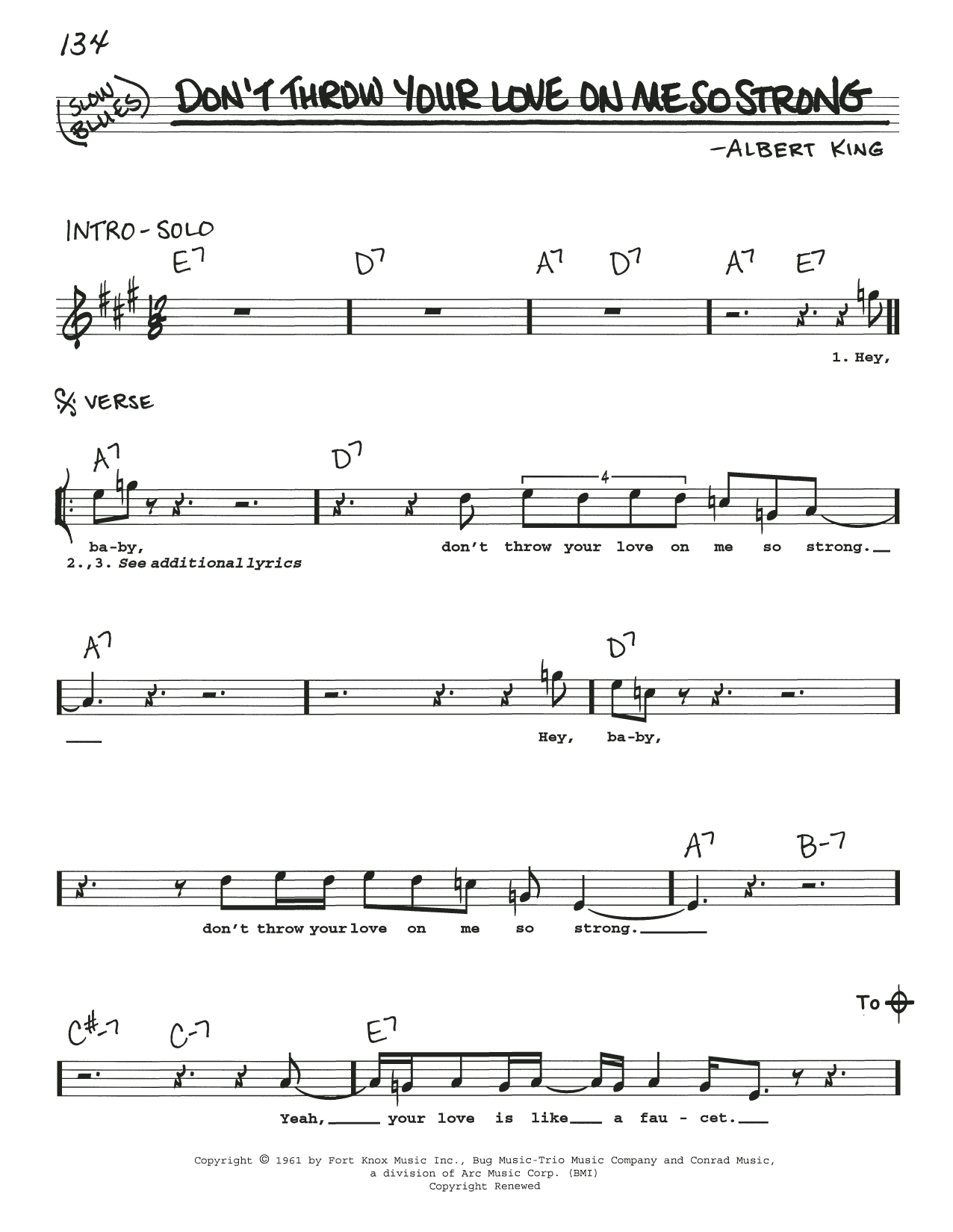 Produktbild zu: Don't Throw Your Love On Me So Strong