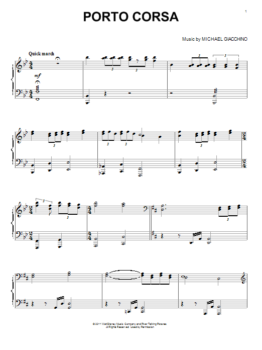 Product gallery: Page 1 of 1 Porto Corsa, Michael Giacchino