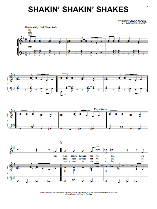 Produktgalerie: Seite 1 von 1 Shakin' Shakin' Shakes, Los Lobos, Gesang, Gitarre, Klavier