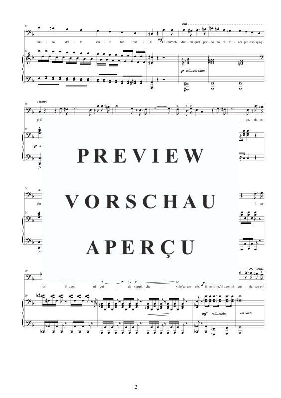 Produktgalerie: Seite 3 von 9 I Lombardi - (Act 2-IV-V) - Ma chi viene a questa volta, , Bass Duett und Klavier