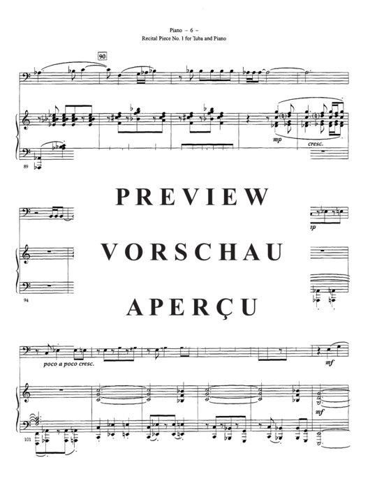 gallery: Recital Piece No 1 , , (Tuba + Klavier)