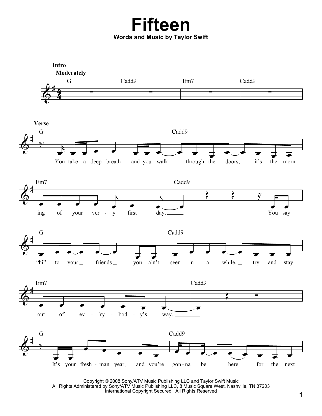Produktbild zu: Fifteen