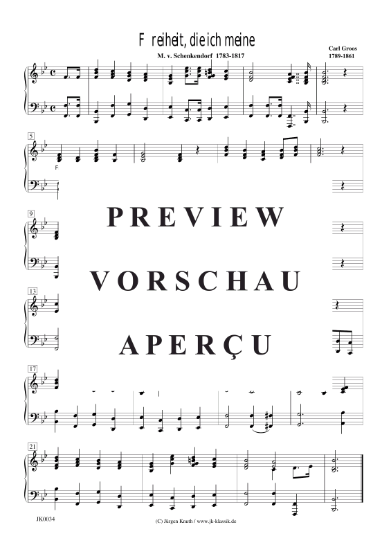Produktgalerie: Seite 5 von 5 Freiheit, die ich meine, , Klavier und Gesang