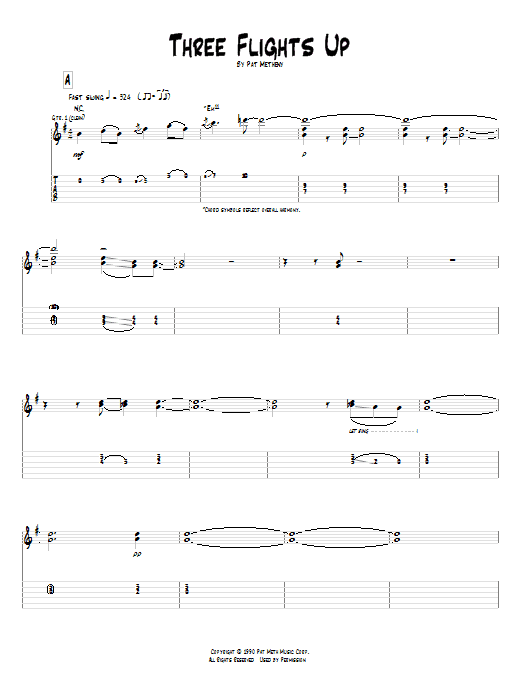Product gallery: Page 1 of 1 Three Flights Up, Pat Metheny