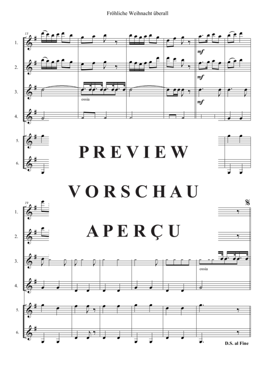 gallery: Fröhliche Weihnacht überall , , (flexibles Quintett)