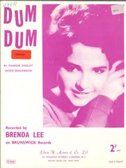 cover: Dum Dum, Brenda Lee