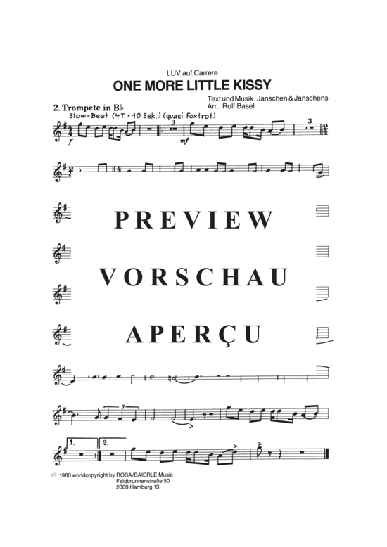 Produktgalerie: Seite 12 von 19 One More Little Kissy , Luv, (Combo-Band)