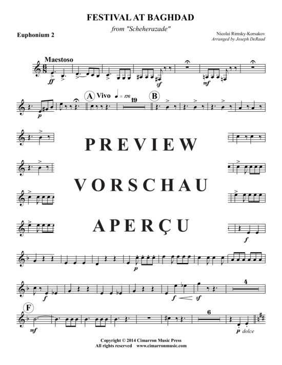 Product gallery: Page 13 of 18 Festival at Baghdad , , (2x Baritone, 2x Tuba)