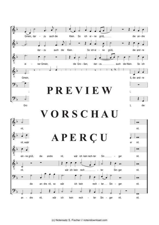 Product gallery: Page 5 of 5 Mit Lust tritt ich an diesem Tanz , , (mixed choir SATTBB)