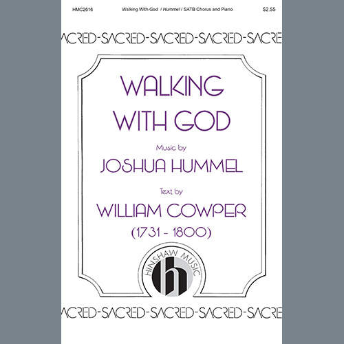 cover: Walking With God, Josh Hummel, Chor