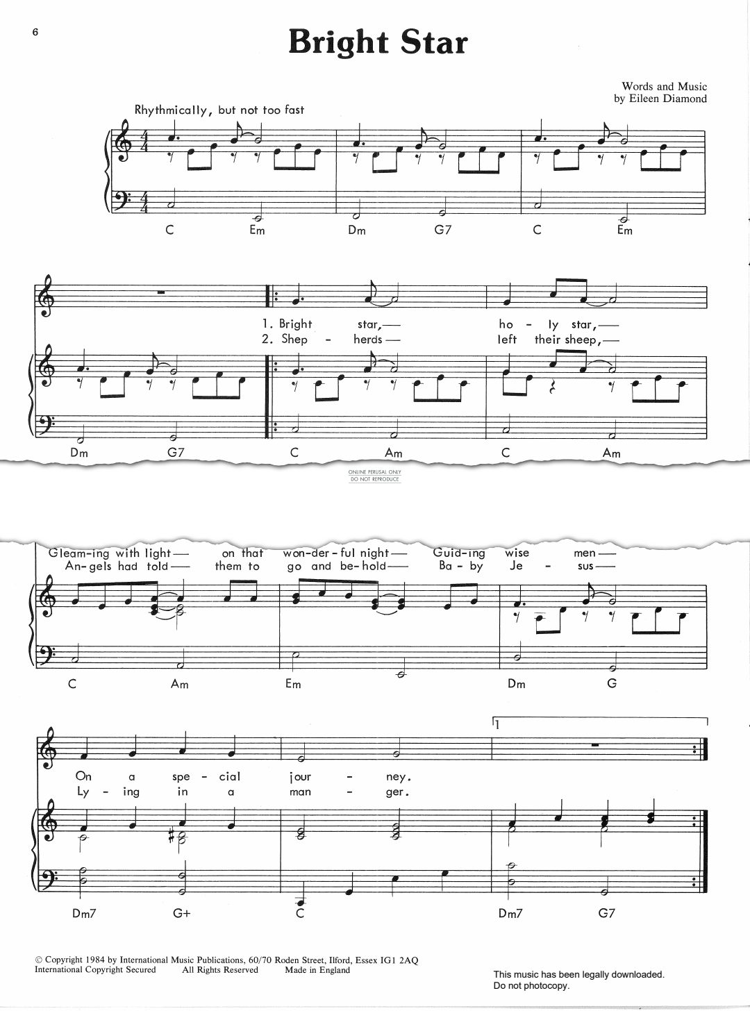 Product gallery: Page 1 of 1 Bright Star, Eileen Diamond