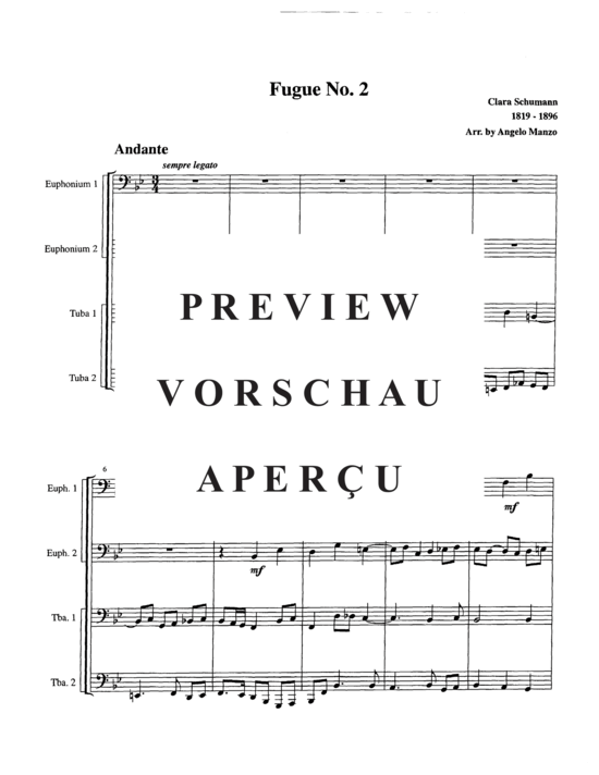 gallery: Fugue Number 2 , , (Tuba Quartett EETT)