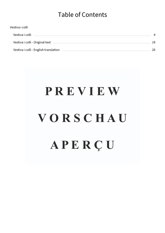 gallery: Vestiva i colli - A masterful madrigal of the Renaissance, , Gemischter Chor/Ensemble 5-stimmig CATQB