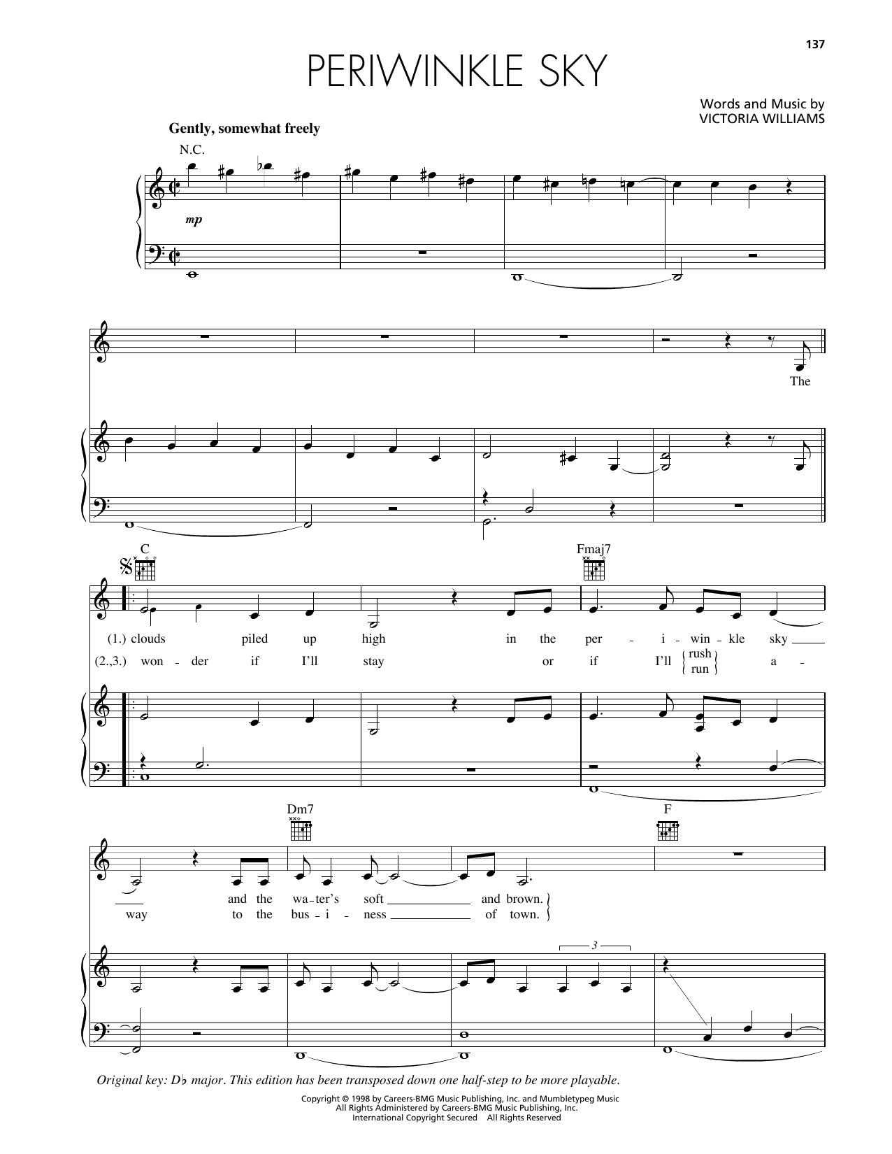 Produktgalerie: Seite 1 von 1 Periwinkle Sky, Victoria Williams, Gesang, Gitarre, Klavier