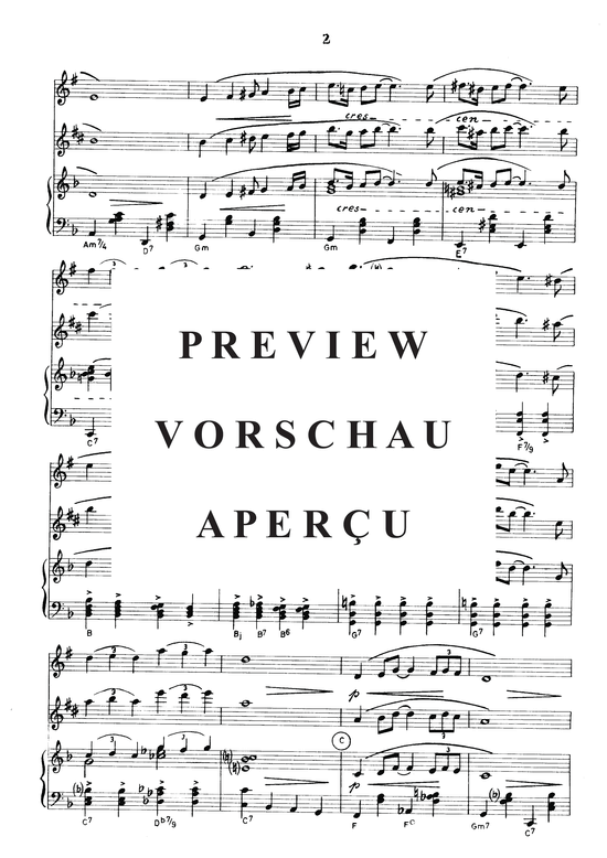 Produktgalerie: Seite 4 von 4 Je vous Aime, I Love You, , Trio: Klavier und 2 Melodieinstrumente B/Es