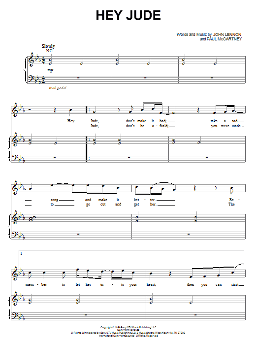 Produktbild zu: Hey Jude (from Across The Universe)