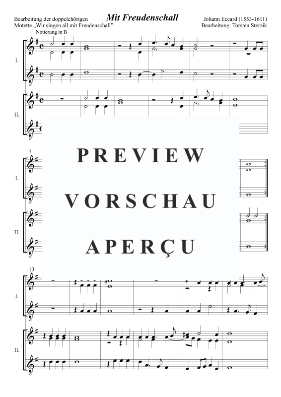Product gallery: Page 4 of 5 Mit Freudenschall, , Trombone Choir - Double Choir